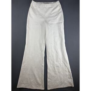 NWOT Dress The Population Classic Wide Leg Pant in White SZ Large